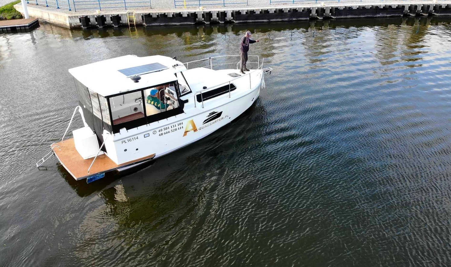 Elvis zdjęcie Aquaczarter czarter pętlą żuławską